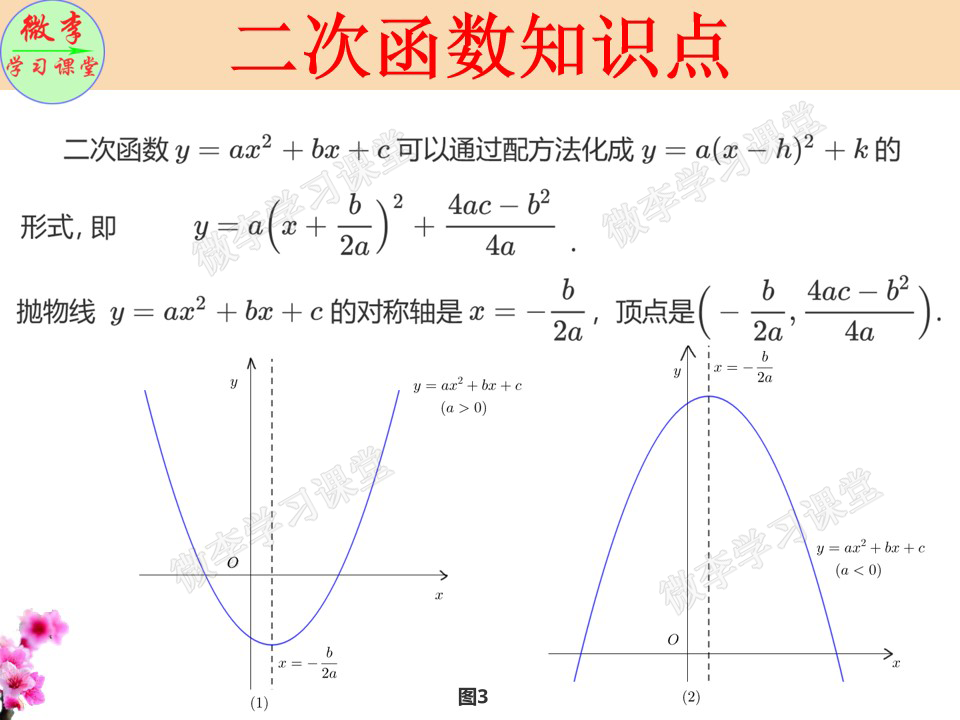 抛物线对称轴的正确写法（抛物线知识点全都在这了）